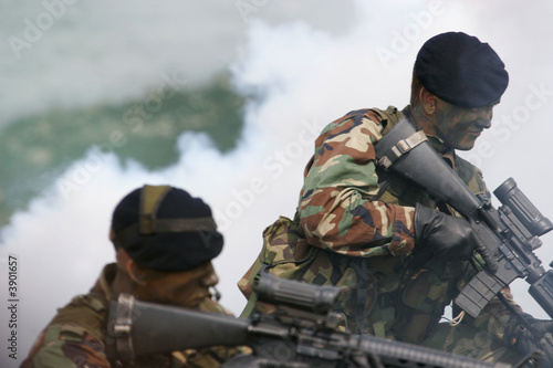 Attacking marine corps