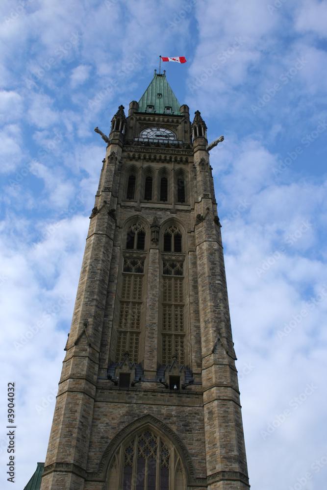 tower of Canadian Parliament