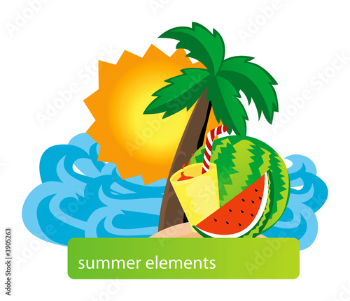 Summer Design Elements with...
