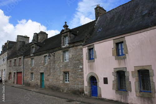 Habitations bretonnes à Guerlesquin (Bretagne)