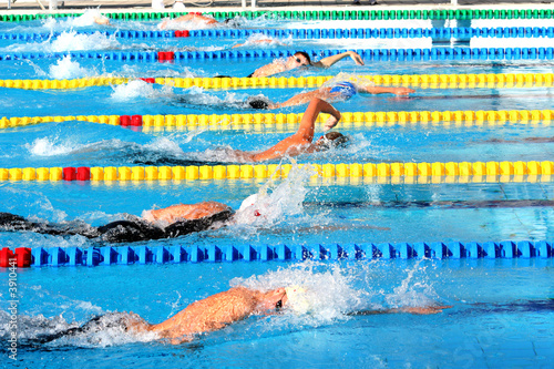 swimming