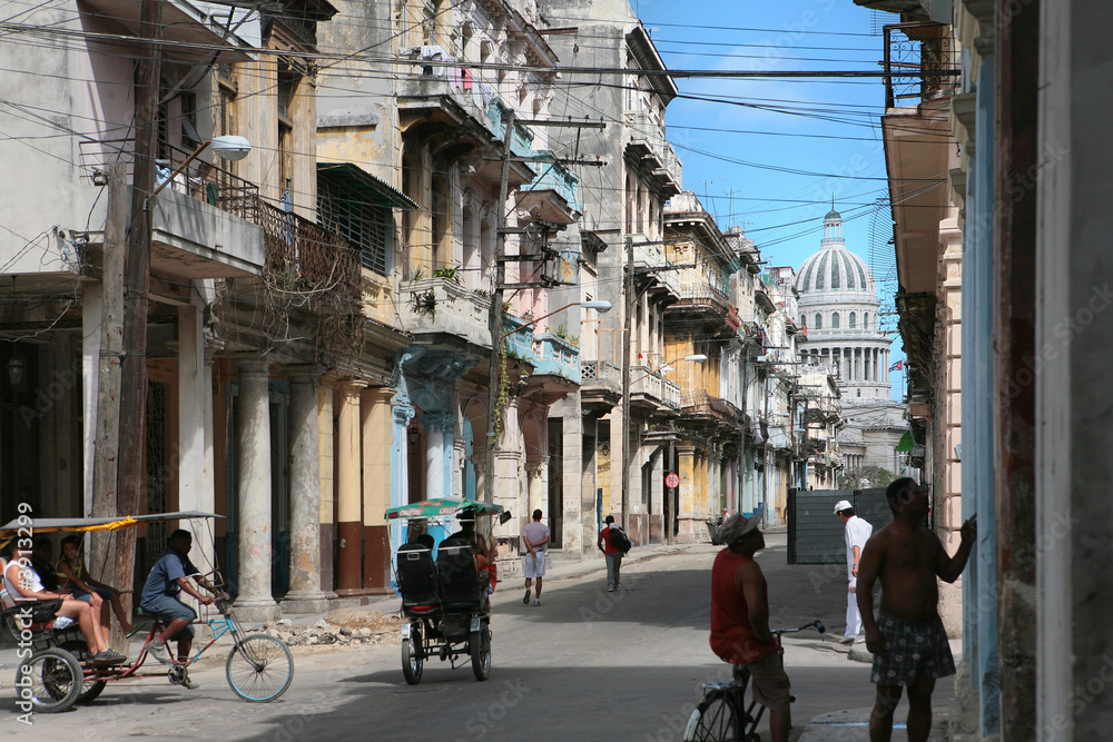 Havana city afternoon Cuba 2007