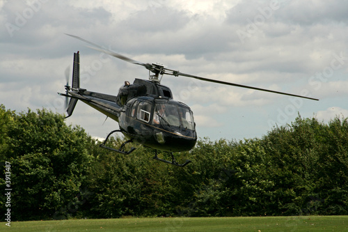helicopter in flight