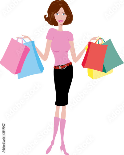 Female shopper
