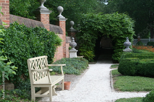 Garden bench