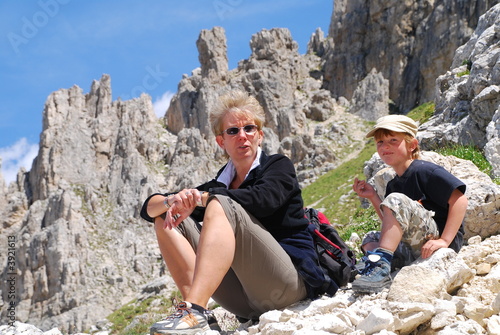 bergwanderung photo