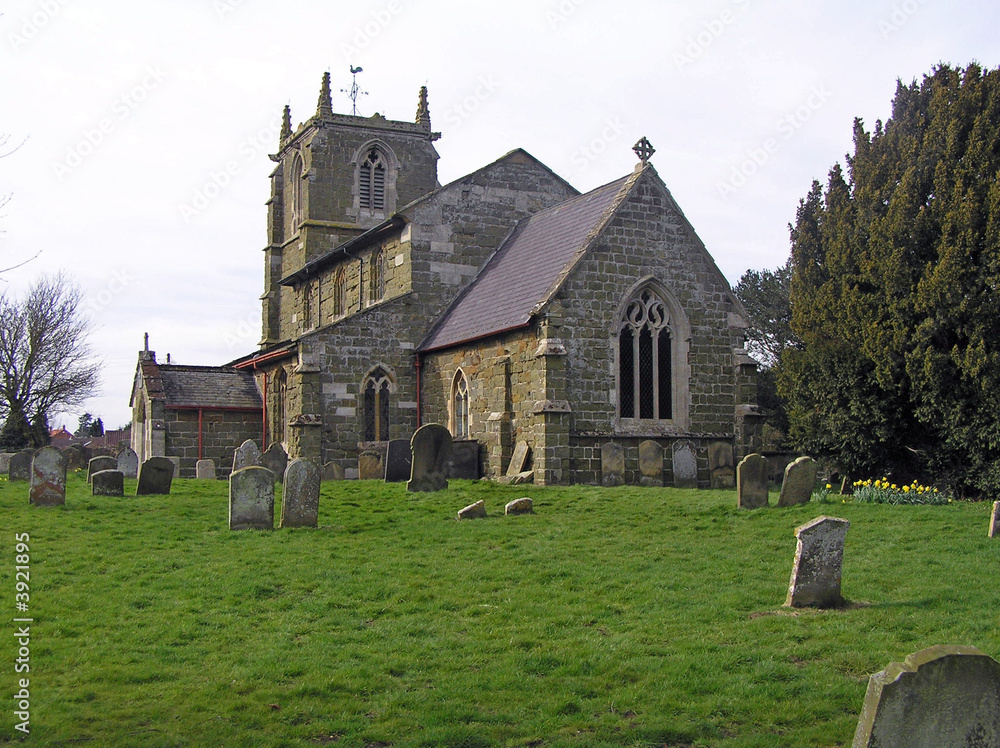 Tetford, Lincs, CofE Church and Churchyard