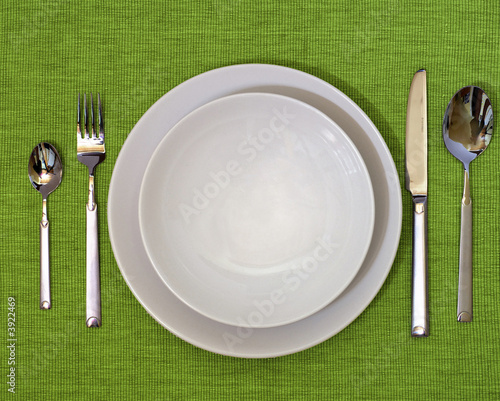 Photo of a Dinner Set.