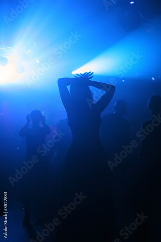 Wallpaper Mural Dancing people in an underground club Torontodigital.ca
