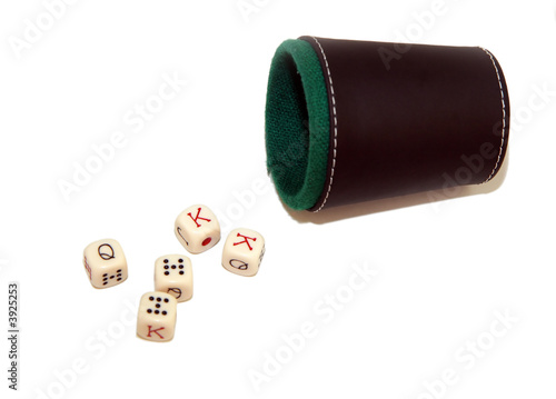 Dice and Cup