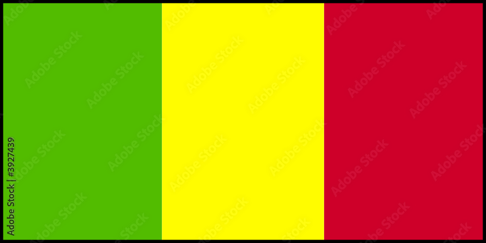 Obraz premium Drapeau du Mali