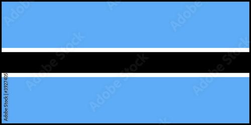 Drapeau du Botswana