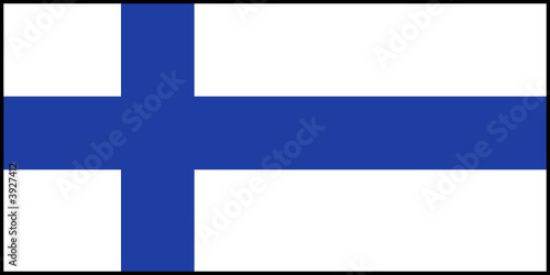 Drapeau de la Finlande