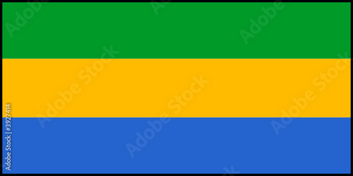 Drapeau du Gabon