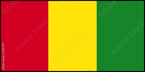 Drapeau de la Guinée