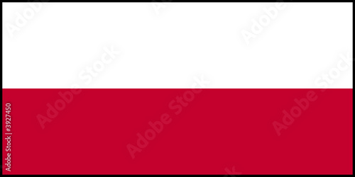 Drapeau de la Pologne