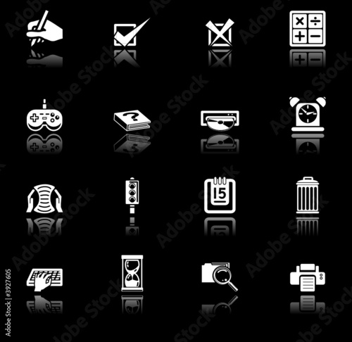 Applications icon series set