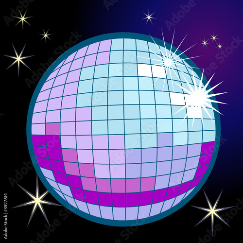 disco or mirror ball