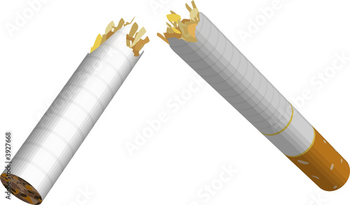Broken Cigarette 