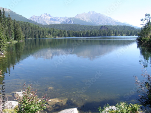 strbske pleso tschirmer see hohe tatra slowakei