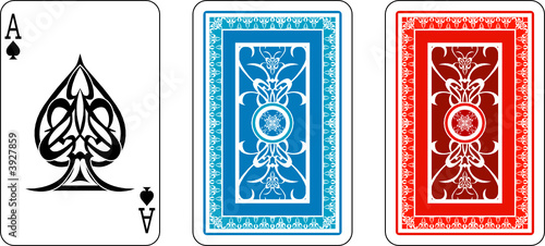  Ace and matching back 