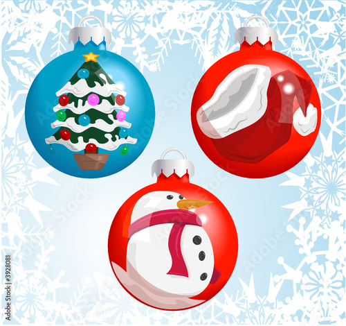 Christmas baubles