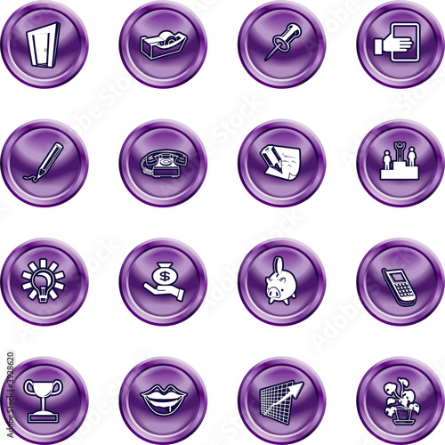 Business and office icons.