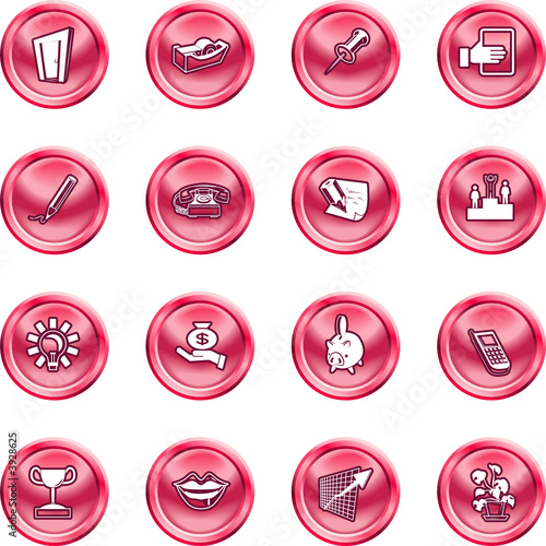Business and office icons.