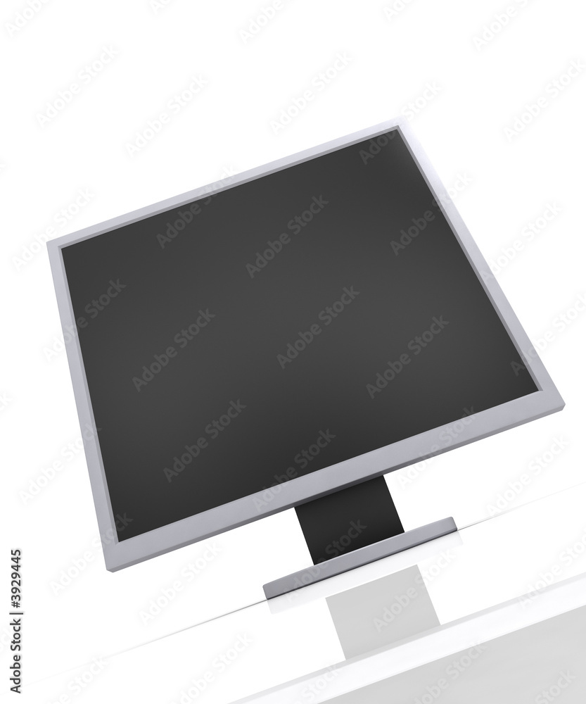 computers monitor isolated on white background #2