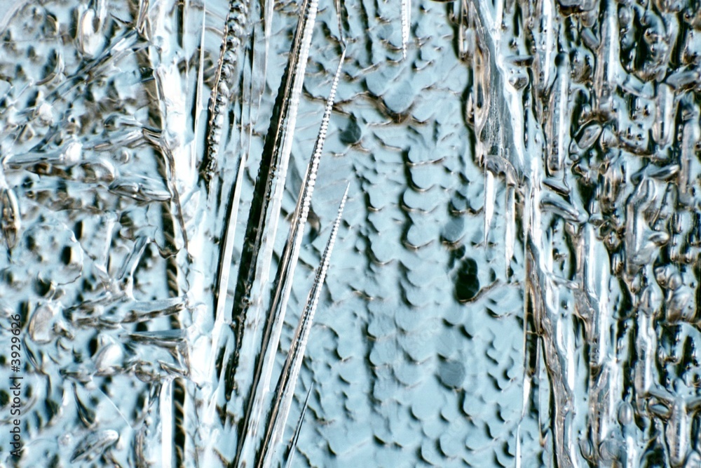 Obraz premium Eisstrukturen