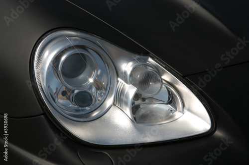 Car Lighting Device, Black Modern Sport Auto © Astroid