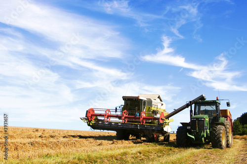 season of the harvests and work in the fields