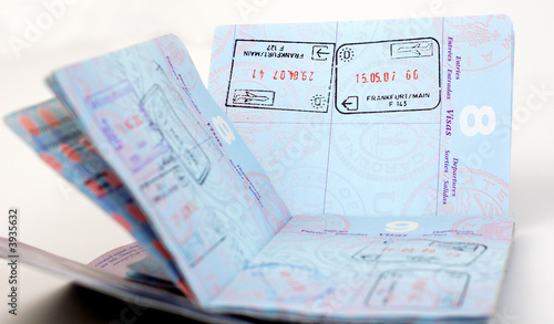 Three US passports.