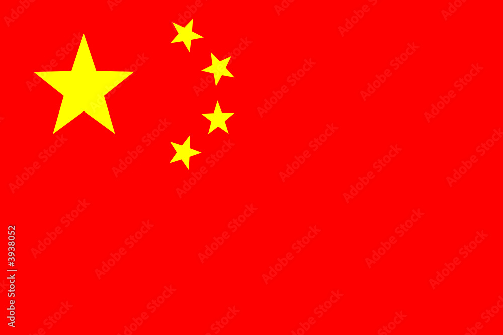 Drapeau de la république populaire de Chine Drapeau de la république populaire de Chine