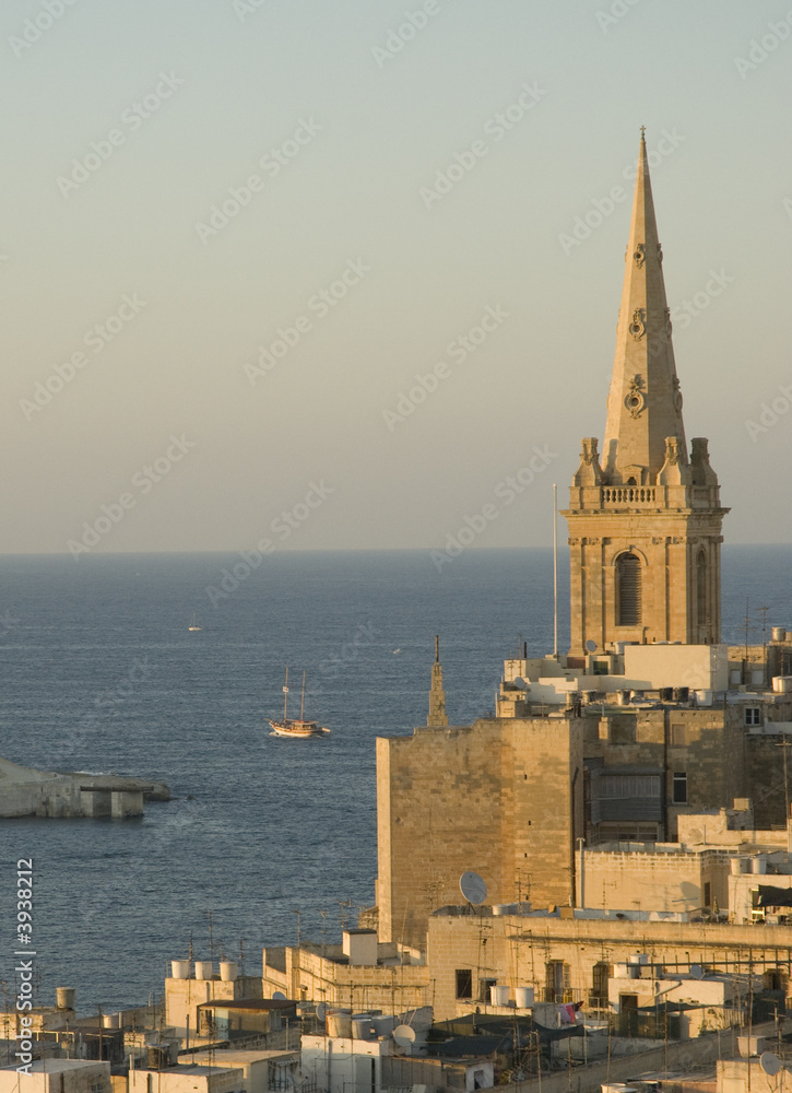Evening View - Valletta