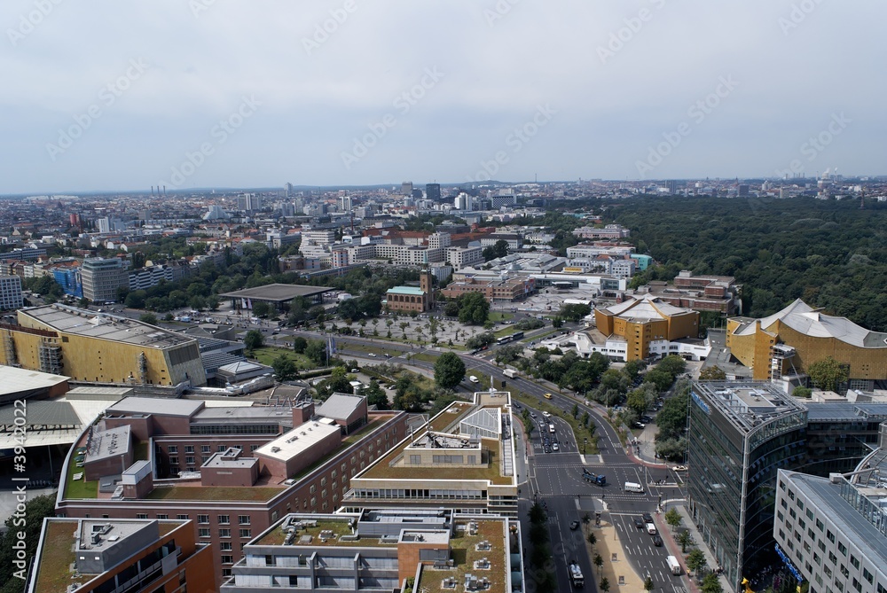 Obraz premium Unter dem Himmel von Berlin