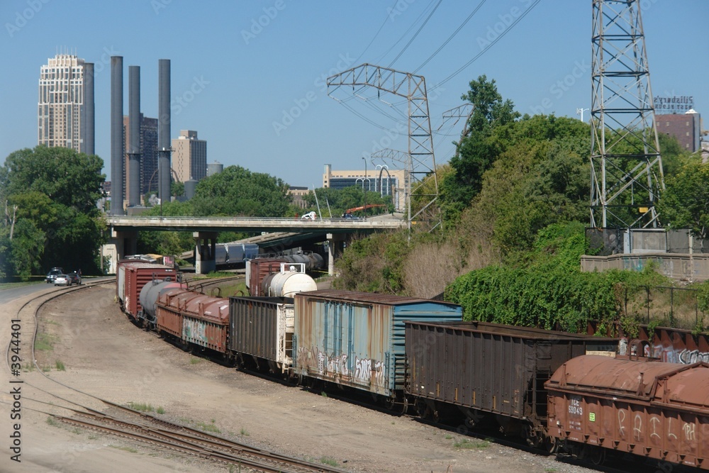 Obraz premium Boxcars