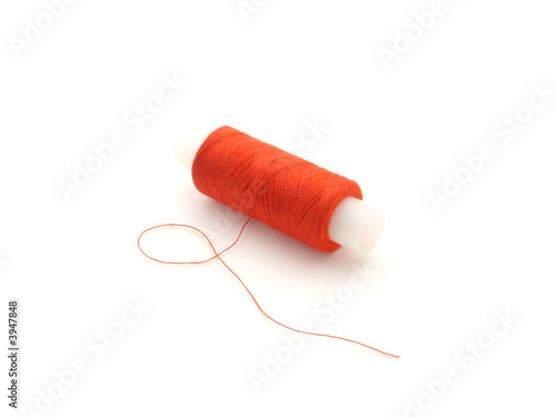Spool of red thread
