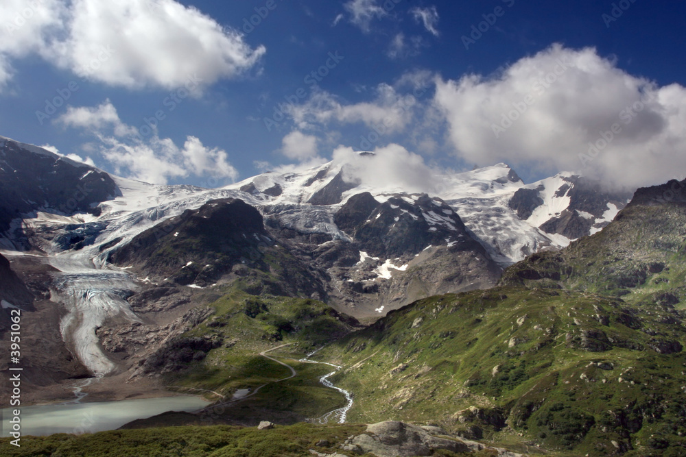 Glacier in the Alps
