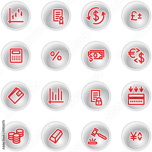 red money icons photo