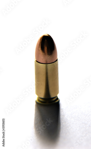 9mm ammo single standing