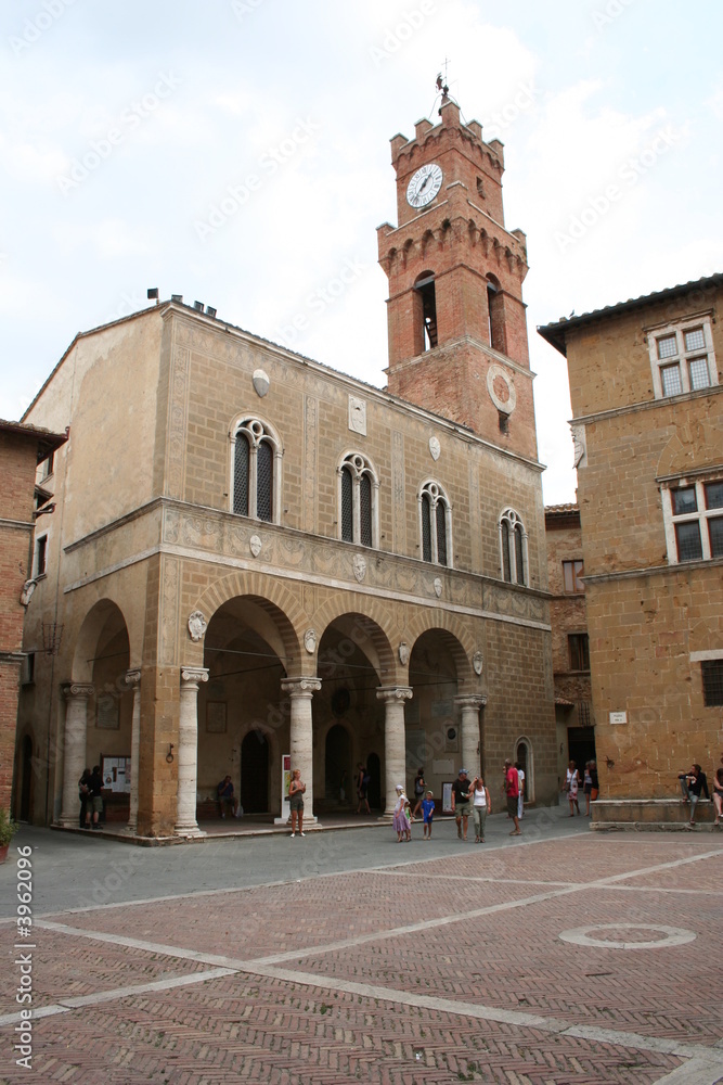 Obraz premium Rathaus in Orvieto