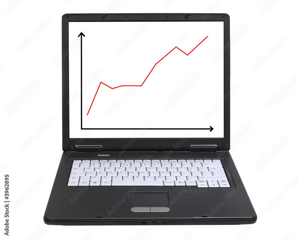 Laptop notebook isolated on white Laptop notebook isolated on white