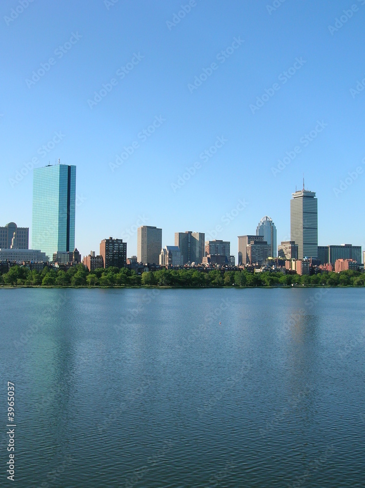 Back Bay skyline, Boston.