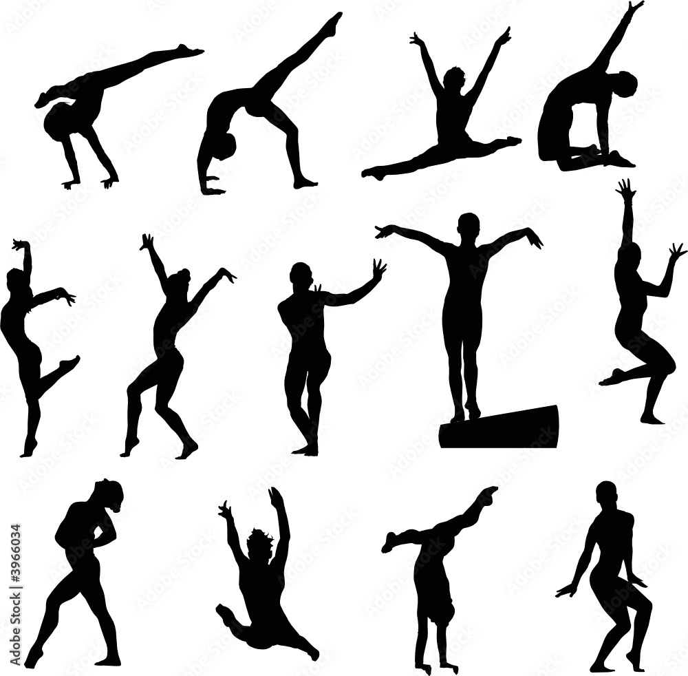 Sport silhouette - Gymnast