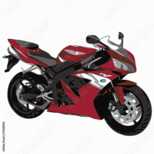moto rouge