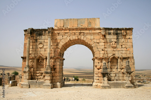 cité romaine en ruine au maroc