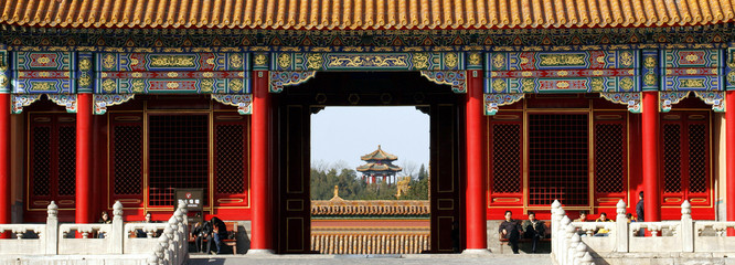 Fototapete Peking Verbotene Stadt Peking historische Architektur  © Cindy Kompein