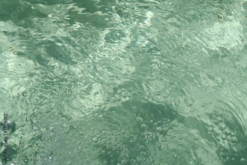 light green water