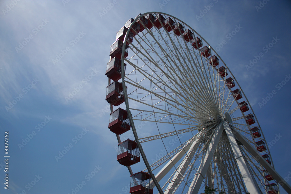Naklejka premium Ferris Wheel